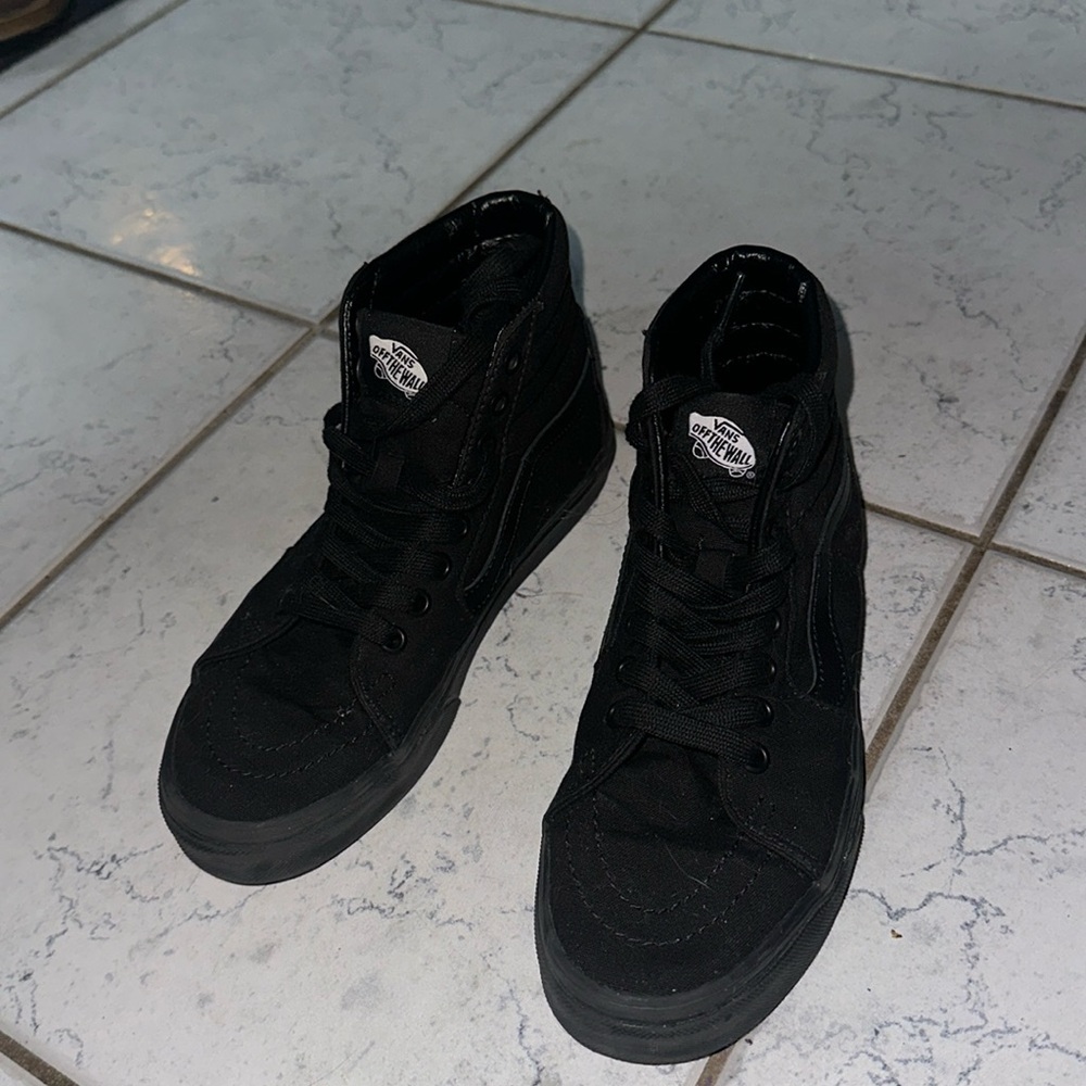 High top Black Vans